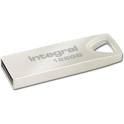 Integral ARC clé USB 2.0, 128 Go, argent
