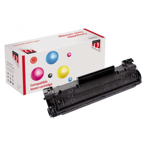 Tonercartridge Quantore HP CB436A 36A zwart