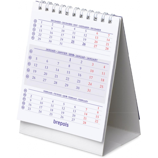 Brepols Calendrier bureau, portrait, 2026