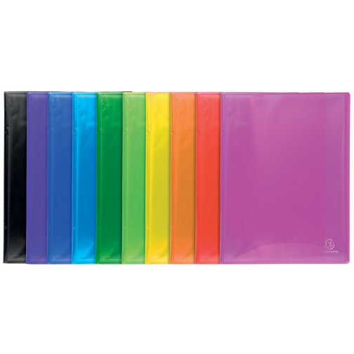 Exacompta Iderama protège-documents en PP, avec 30 tassen, couleurs assorties
