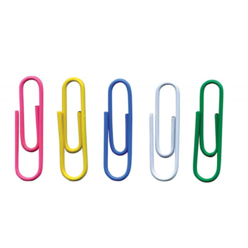 OFFICE products attache-tout, 28 mm, couleurs assorties, sachet de 500 pièces