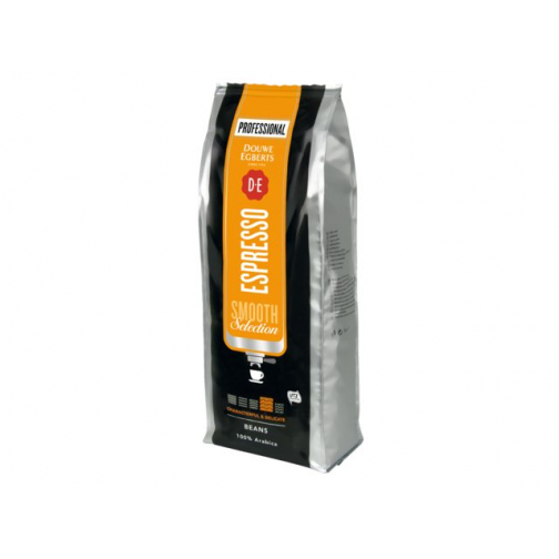 Koffie Douwe Egberts espresso bonen medium smooth 1000gr
