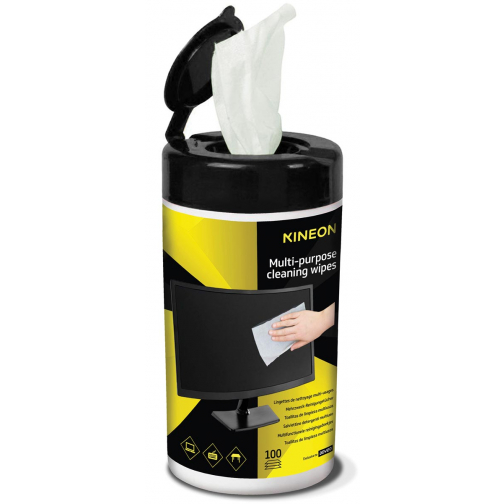 Kineon lingettes multi-usage, boîte de 100 lingettes