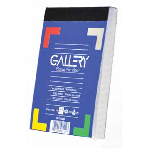 Gallery carnet de notes, ft A7, quadrillé 5 mm, 70 g/m²
