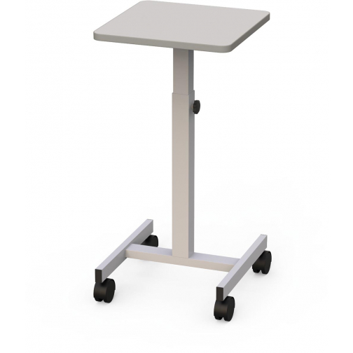 MAUL table de projecteur, gris, ft 38 x 38 cm, h 64-100 cm