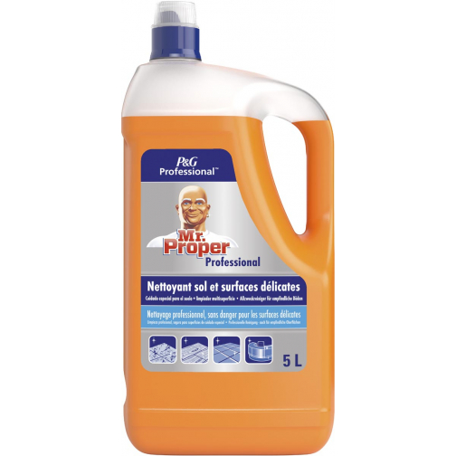 Mr. Propre détergent universel, delicate, bouteille de 5 litre