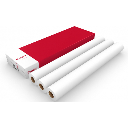 Canon papier plotter, standard, Ft 914 mm x 50 m, 90 g, paquet de 3 rouleaux