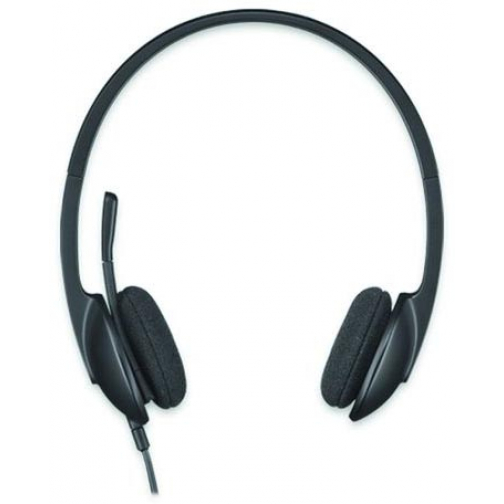 Logitech casque à écouteurs USB H340
