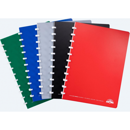 Atoma Eco cahier, ft A4, 144 pages, ligné, couleurs assorties