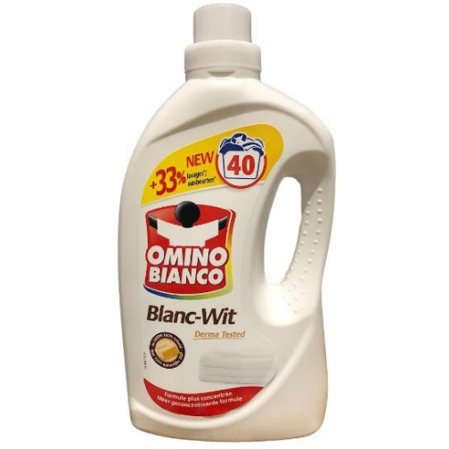 Omino Bianco détergent Blanc, flacon de 2 l