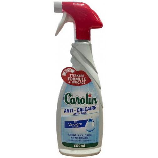 Carolin anti-calcaire, spray de 650 ml