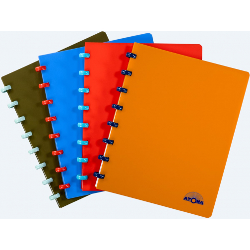 Atoma Nature cahier, ft A5, 144 pages, ligné, couleurs assorties
