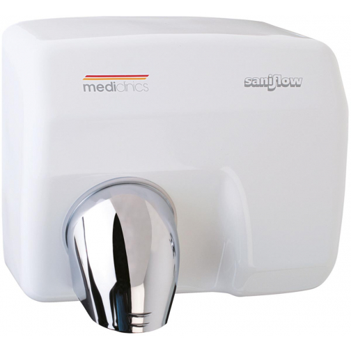 Mediclinics sèche-mains E88A, automatique, acier, blanc