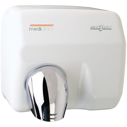 Mediclinics sèche-mains E05A, automatique, acier, blanc