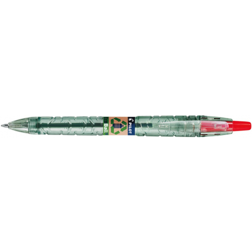 Pilot Ecoball B2P BeGreen stylo bille, pointe medium, 0,3 mm, rouge