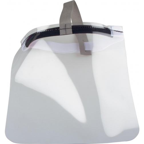 Bouclier facial de protection, transparent,ft 25 x 25 cm