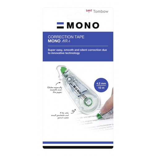 Tombow dérouleur de correction Mono Air, sous blister