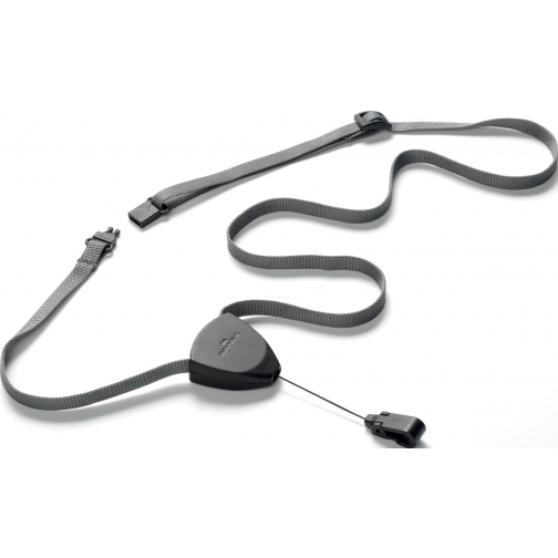 Durable lacet textile Flex avec enrouleur pour des badges