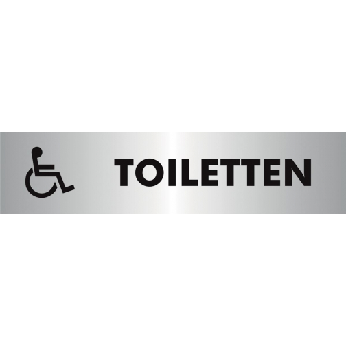 Stewart Superior signe auto-adhésif toiletten voor andersvaliden