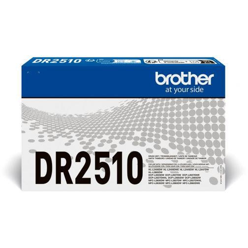 Brother tambour, 15.000 pages, OEM DR-2510, noir