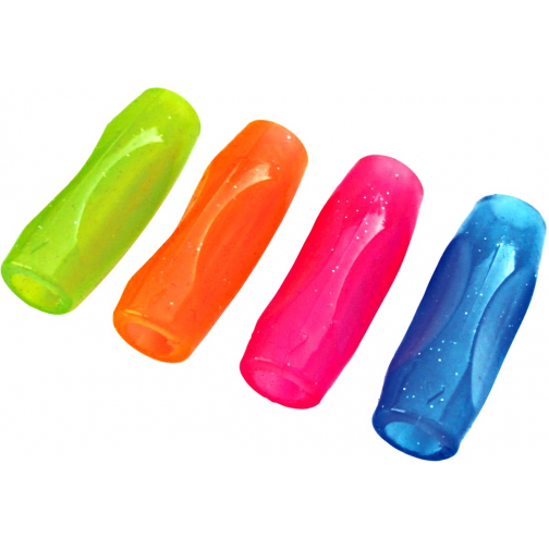 Westcott porte-crayons, couleurs assorties, paquet de 4 pièces