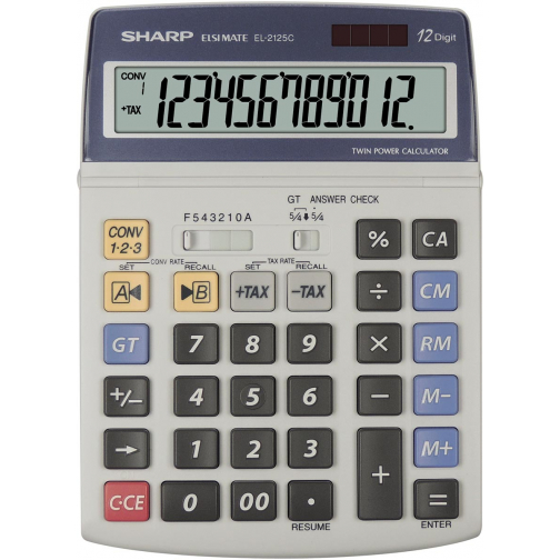 Sharp calculatrice de bureau EL2125C