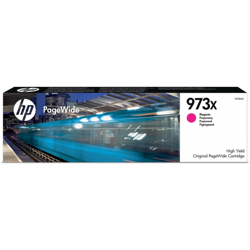 HP cartouche d'encre 973X, 7.000 pages, OEM F6T82AE, PageWide, magenta