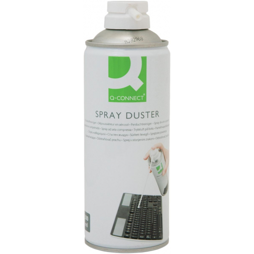 Q-CONNECT aérosol dépoussiérant non-inflammable, aérosol de 300 ml