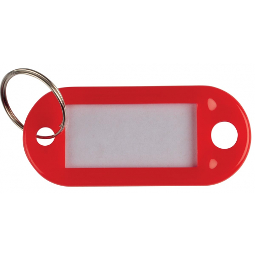 Q-CONNECT porte-clés, paquet de 10 pièces, rouge