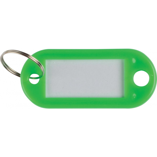 Q-CONNECT porte-clés, paquet de 10 pièces, vert