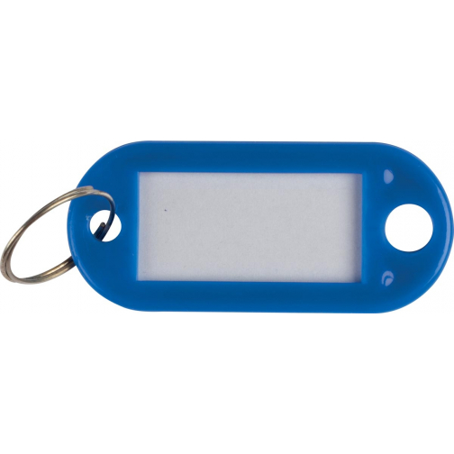 Q-CONNECT porte-clés, paquet de 10 pièces, bleu foncé
