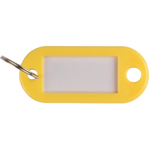 Q-CONNECT porte-clés, paquet de 10 pièces, jaune