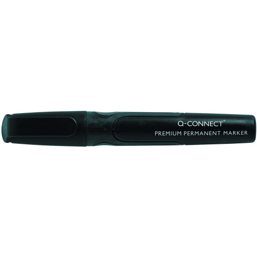 Q-CONNECT marqueur permanent premium, 3 mm, pointe ronde, noir