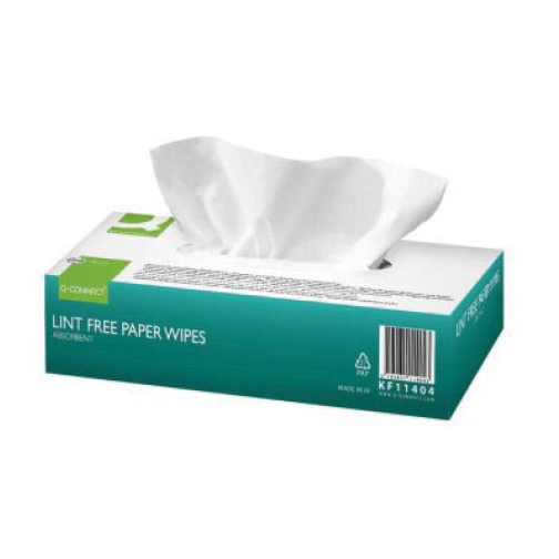 Q-CONNECT lingettes pour les surfaces sec de 200 lingettes