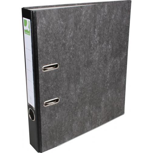 Q-CONNECT classeur, pour ft A4, marbré, dos de 5 cm