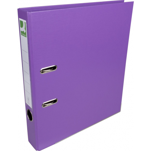 Q-CONNECT classeur, pour ft A4, entièrement en PP, dos de 5 cm, violet