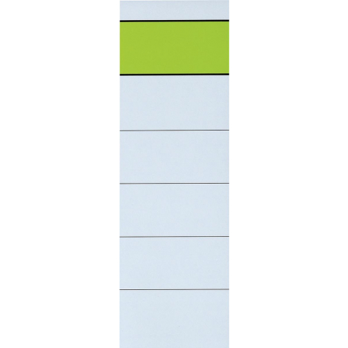 Q-CONNECT étiquettes de dos, ft 5,4 x 19 cm, paquet de 10 pièces