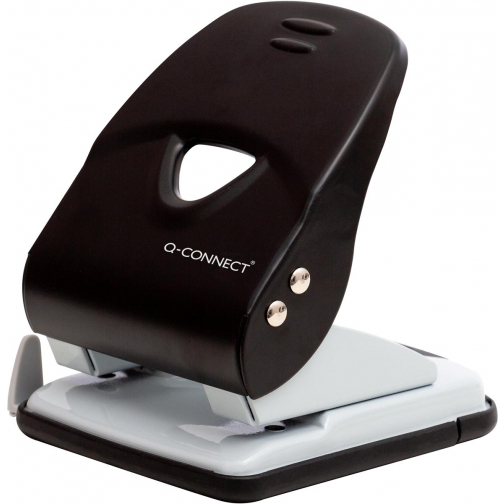 Q-CONNECT Light Duty perforateur, métal, 40 feuilles, noir