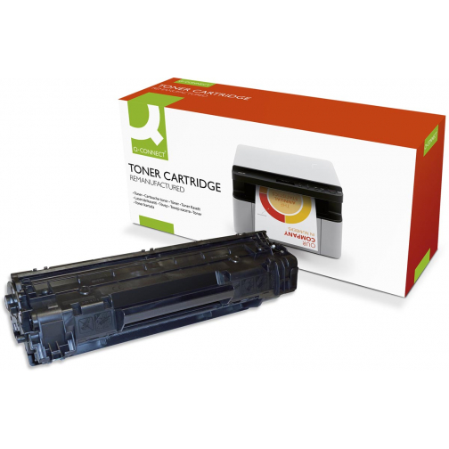 Q-CONNECT toner noir 1600 pages pour HP - OEM CE285A