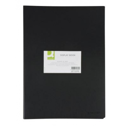 Q-CONNECT protège-documents, A3, 20 pochettes, noir