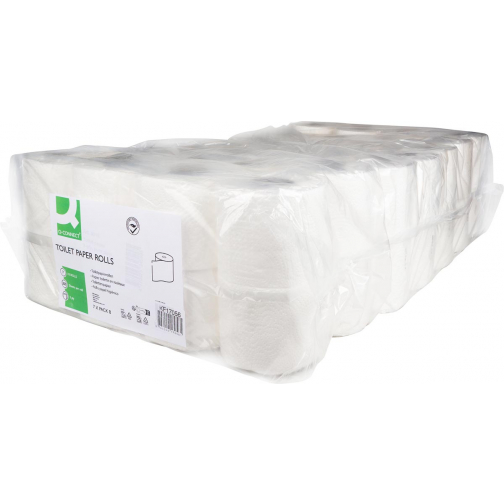 Q-CONNECT papier toilette, 3 plis, 200 feuilles, paquet de 7 x 8 rouleaux