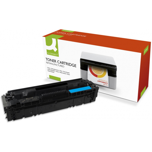 Q-CONNECT toner cyan 2300 pages pour HP - OEM CF411A