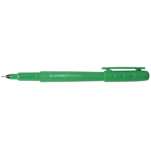 Q-CONNECT feutre, 0,4 mm, vert