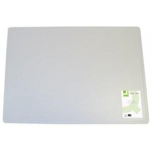 Q-CONNECT sous-main, ft 63 x 50 cm, transparent