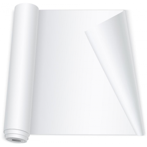 Q-CONNECT bloc pour tableau de conférence, ft 65 x 98 cm, 56 g/m², uni, rouleau de 50 feuilles