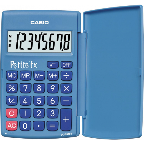 Casio calculatrice de poche Petite FX, bleu
