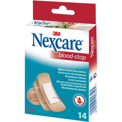 3M pansement hémostatique Nexcare Blood-Stop, paquet de 14 pièces