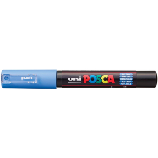 Uni POSCA marqueur peinture, PC-1MC, 0,7 mm, bleu ciel