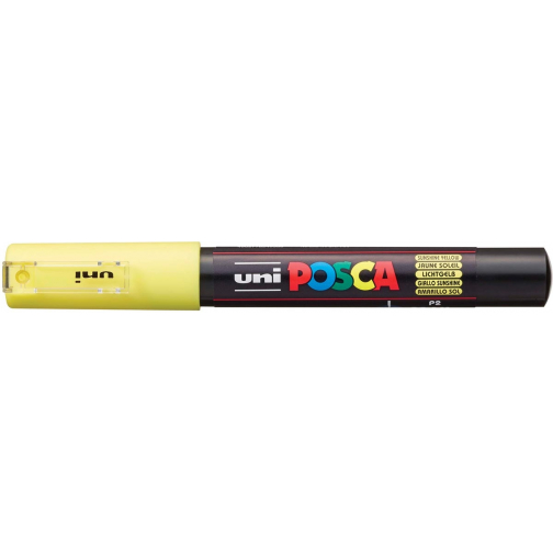 Uni POSCA marqueur peinture, PC-1MC, 0,7 mm, jaune soleil