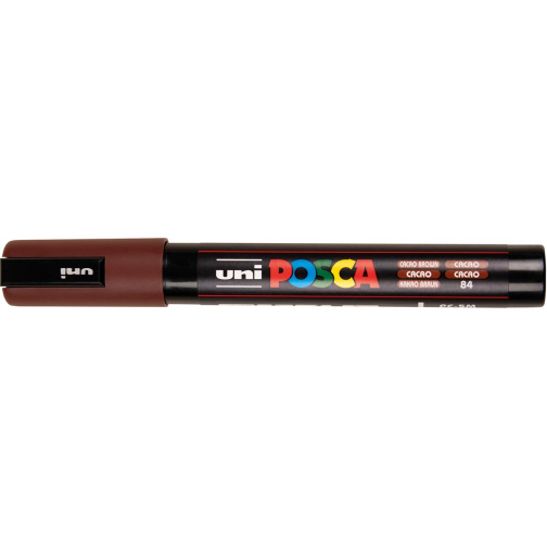 Uni POSCA marqueur peinture PC-5M, 1,8 - 2,5 mm, cacao